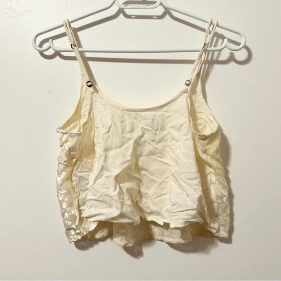 Abercrombie & Fitch Velvet‎ Floral Crop Top Size XS - Picture 2 of 3